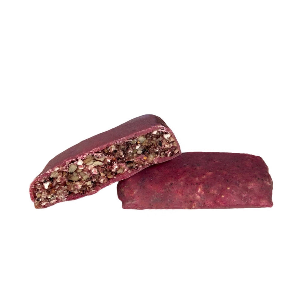 Mixed Berry Mini Vegan Protein Bar, Nut-Free. 1oz