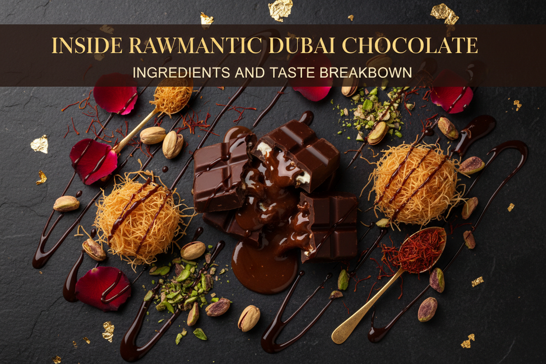 Inside Rawmantic Dubai Chocolate: Ingredients and Taste Breakdown