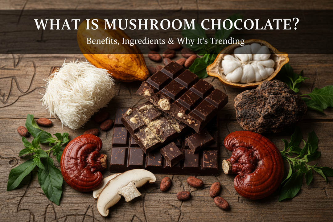 What Is Mushroom Chocolate? Benefits, Ingredients & Why It’s Trending
