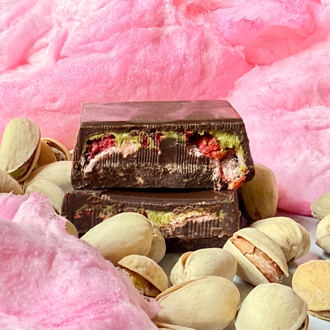 Cotton Candy Dubai chocolate Bar