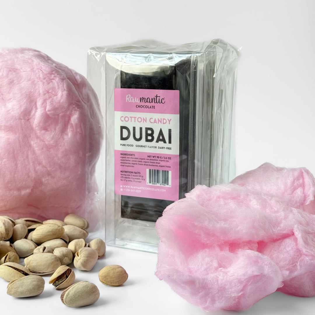 Cotton Candy Dubai chocolate Bar
