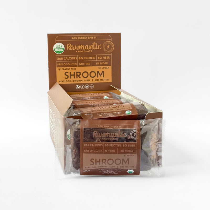 Mushroom chocolate bar. Pack of 12