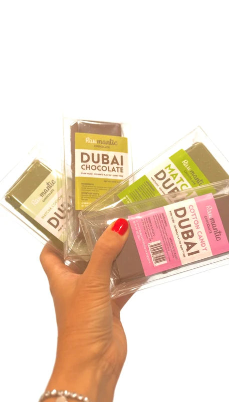 Dubai Chocolate, Cotton Candy Angel Hair Multi-Serve Best Sellers Bundle. Pack of 4