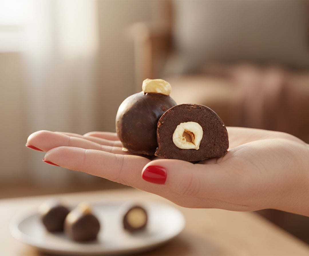 2pc 75% Raw Dark Chocolate Truffle Set