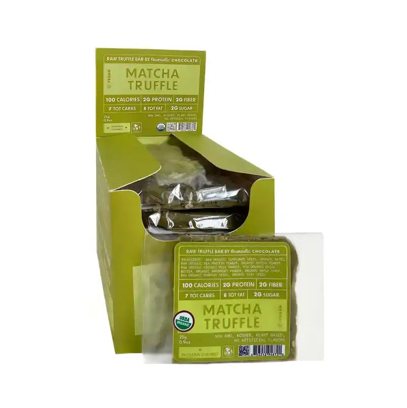 MATCHA MINI TRUFFLE BARS/12 bars