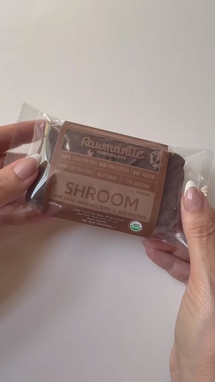 Shroom chocolate bar. Pack of 12