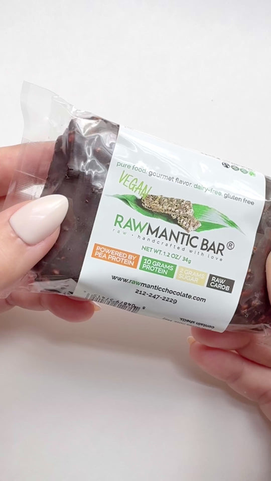 VEGAN CAROB WHOLE GRAIN HIPPOCRATES INSTITUTE NUTRITIONAL BAR.1.2oz/34g