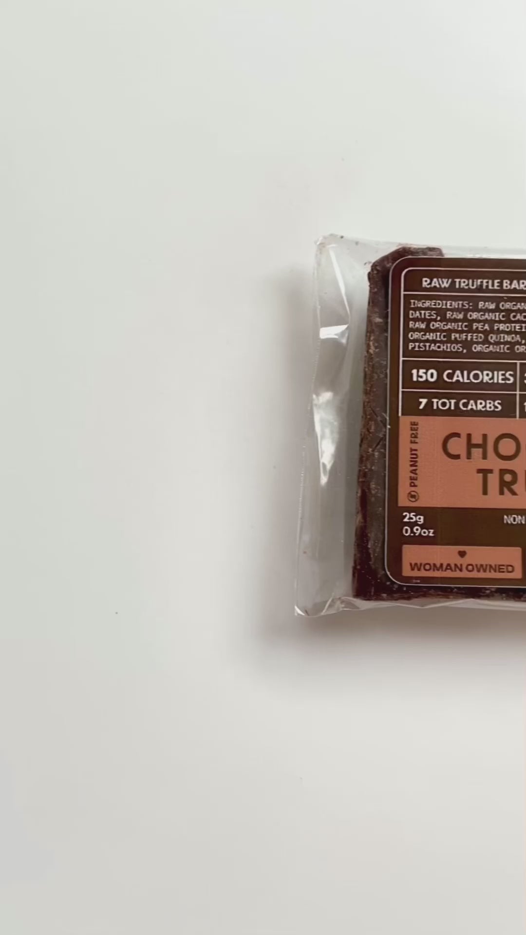Chocolate Mini Truffle Bar Plant Based Vegan – Rawmantic Chocolate