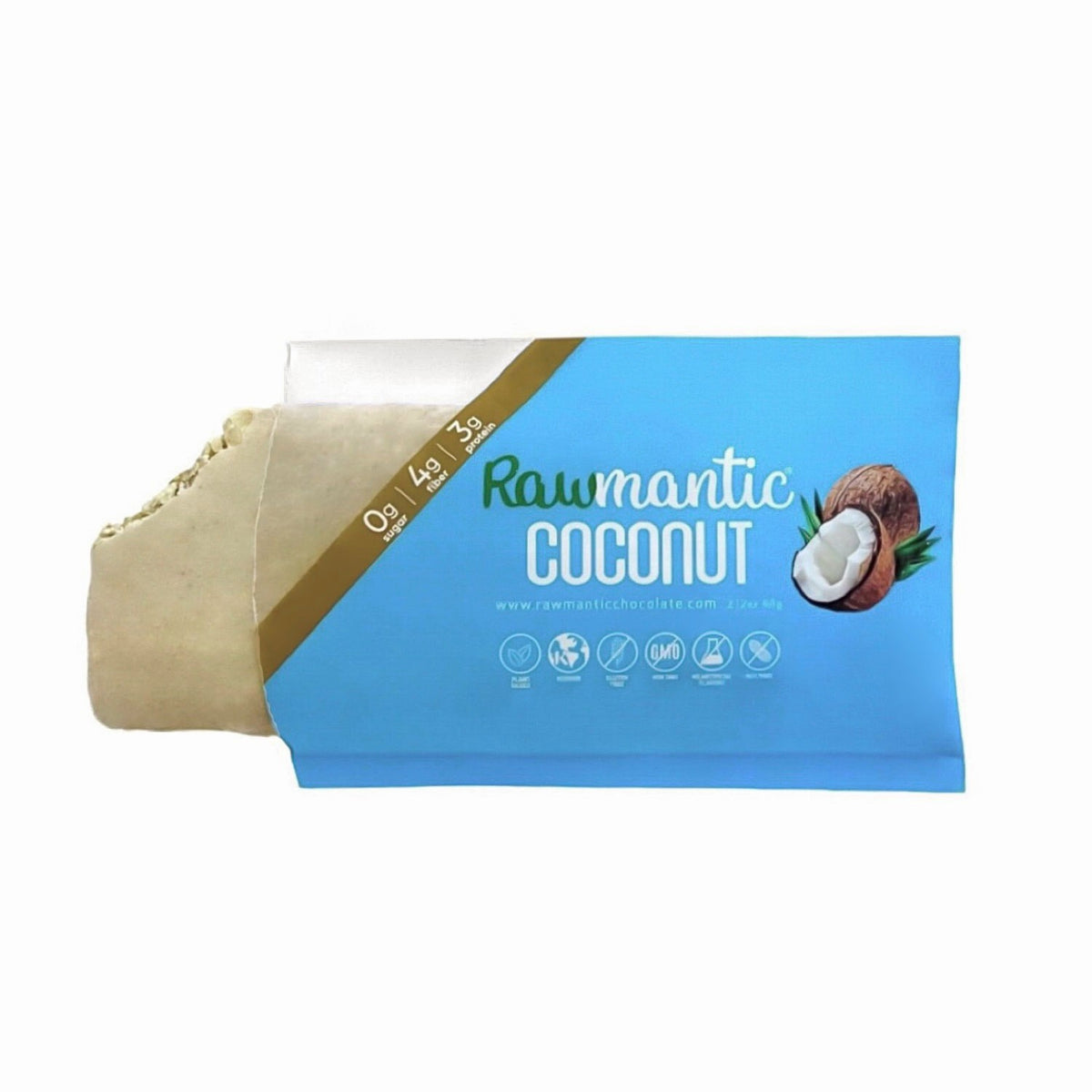 Coconut Vegan Protein Bars Rawmantic Chocolate